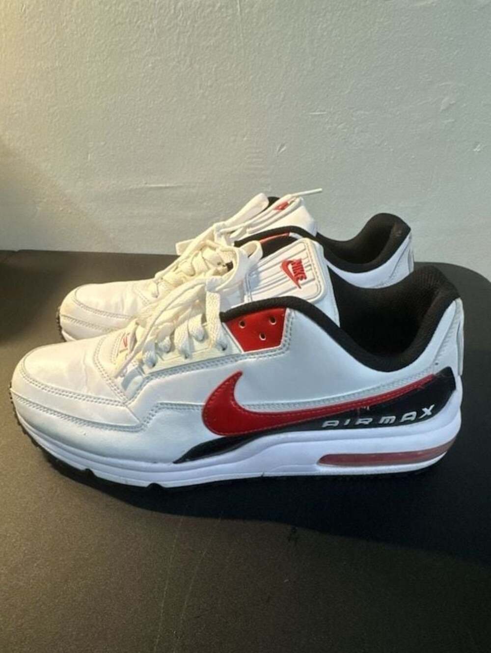 Nike Air Max LTD 3 White Red Black Sneakers Men’s Size 9